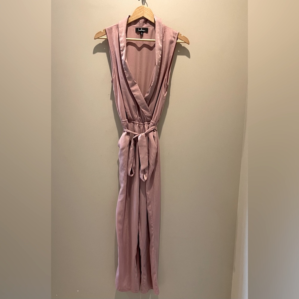 LULU'S - Blush Pink Jumpsuit